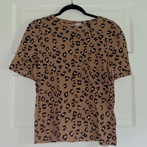 Animal Print Tee
